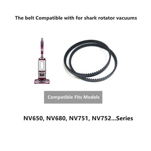 Vacuum Belts Compatible with Shark Rotator Powered Lift-Away Vacuum Cleaner,Fits Model NV650 NV680 NV751 NV752?2-Pack?...