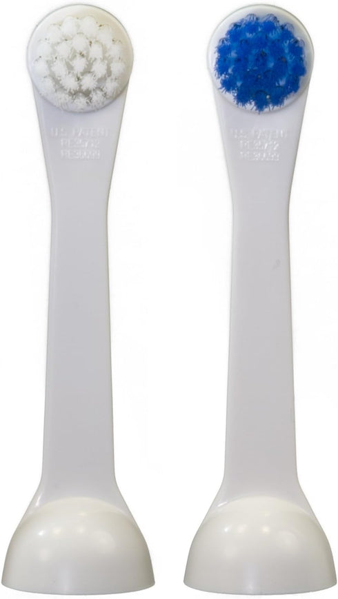 Cybersonic Classic Compact Replacement Brush Heads, Compatible With All Cybersonic Electric Toothbrushes (2 Pack)...