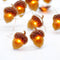 Impress Life Thanksgiving Decoration Acorn String Lights, 10ft Silver Wire 40 LED Battery Powered with Dimmable Remote Timer for Ice Age, Indoor,W...