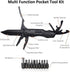 Pocket Knife,Multitool Tactical Knife with Blade,Saw, Plier, Screwdriver, Bottle Opener,Folding Knife Built with Full Stainless Steel,Perfect Tool...