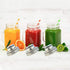 obmwang 4 Pack of Stainless Steel Mason Jar Shaker Lids Caps for Cocktail,Dredge Flour,Mix Spices,Sugar, Salt, Peppers and More or Shake Drinks Co...
