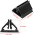 Black Game Card Holder Stand, 25pcs Acrylic Card Stand, Plastic Game Piece Holders for Cards, Party, Game, Photos, Memos, Pictures Display...