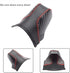 JINZHAO Auto Car Leather Gear Shift Knob Cover for Honda Accord 10th Gen 2018-2022 / Civic 2022-2023 /CRV 2023 / HR-V 2023 Accessories...