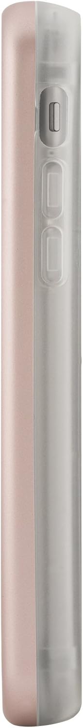 LuMee Duo Cell Phone Case for iPhone 8 (also fits iPhone 7), Illuminated LED, The Original and Authentic Celebrity Endorsed Light Up Case - Rose M...