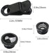 YACSEJAO 3 in 1 Cell Phone Camera Lens Kit Portable Cell Phone Camera Lens Super Wide Angle Lens Macro Lens Fisheye Lens Clip for Smartphones and ...