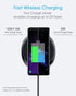 Fast Wireless Charger, NANAMI 7.5W Charging Pad Compatible iPhone 15/14/13/12/SE 2/11/11 Pro/XS Max/XR/X/8, 10W Qi Charger for Samsung Galaxy S24/...