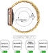 Tasikar Band Compatible with Apple Watch Band 42mm (Series 10) 41mm 40mm 38mm Premium Stainless Steel Metal Replacement Strap Compatible with Appl...