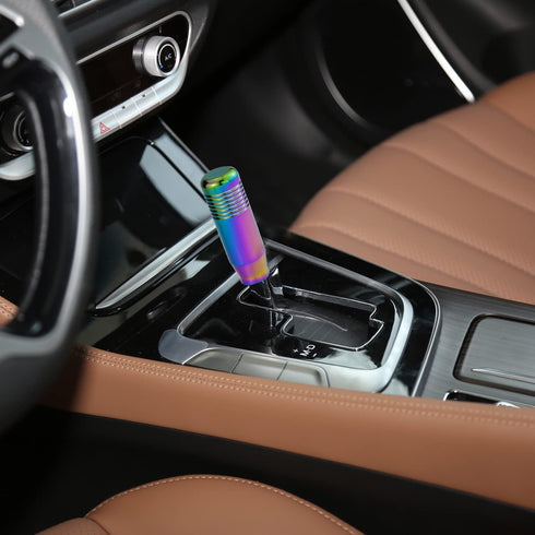 Shift Knob Long Aluminum Shifter Gear Lever Handle for Most Manual Automatic Vehicles (Colorful)...
