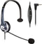 Callez Phone Headset with Noise Cancelling Microphone and Volume Control, Office 2.5mm Telephone Headsets Compatible with Panasonic AT&T ML17929 V...