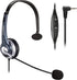 Callez Phone Headset with Noise Cancelling Microphone and Volume Control, Office 2.5mm Telephone Headsets Compatible with Panasonic AT&T ML17929 V...