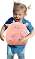 Dragon Stuffed Animal Plush Toy - Chubby & Adorable Plushie Bolster Doll for Kids - Accompanied Sleeping Ragdoll for Children (Pink,Small-11 inch)...