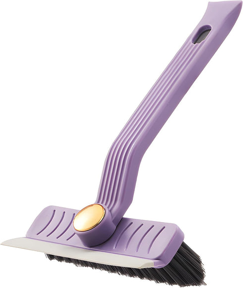 Adjustable Handle Shower Cleaning Brush - Versatile Bathroom and Bathtub Cleaner, Ideal for Kitchen, Carpets, and Small Spaces (Purple)...