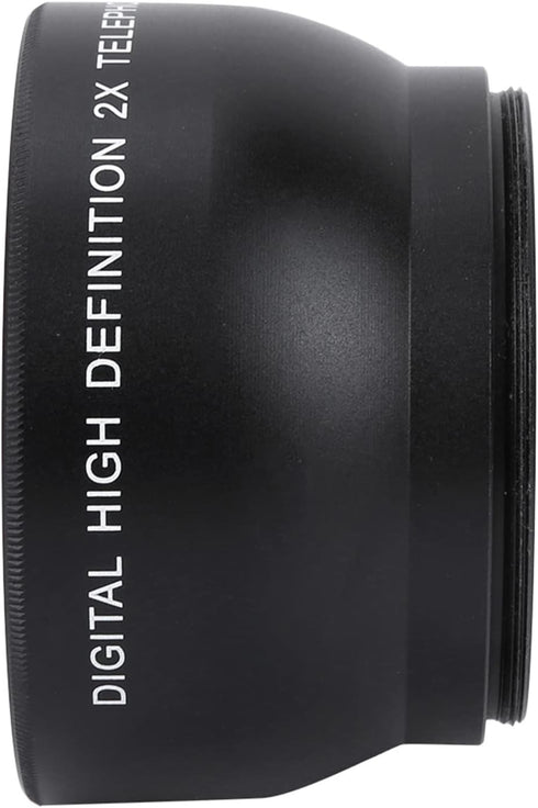 52mm telephoto lens52mm 2X mag,Lens,52mm 2X Magnification HD Tele Converter Telephoto Lens for 52mm Mount Camera......