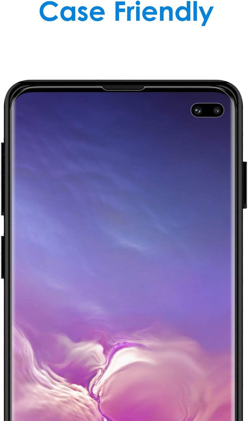 JETech Screen Protector for Samsung Galaxy S10 Plus S10+, TPU Ultra HD Film, Case Friendly, 2-Pack...