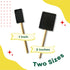 PANCLUB Foam Paint Brush Set 2 inch, Sponge Brush Paint 20 Pack with Wood Handles,Great for Art, Varnishes, Acrylics, Stains, Crafts...