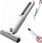 Portable Self-Squeeze Short Mop, Mini Lazy Hand Wash-Free Strong Absorbent Mop, Wet and Dry Use, Floor Cleaning System for Bathroom Kitchens Table...