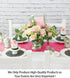 ShinyBeauty Hot Pink Table Runners Pack of 2 Home Decor Sequin Table Runner Fuchsia 12 by 108 in Wedding Graduation Party Supplies -0214S...