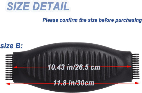 Lumbar Support Pad Replacement for Herman Miller Classic Aeron Chair - Size B: Medium,Black...