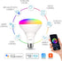 LVWIT Smart LED Bulbs, BR30 Wi-Fi Smart Light Bulb, E26 100W Replacement, Work with Alexa, Google Assistant, Tuya App, Dimmable 1300 Lumens RGB Co...