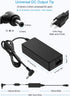 ALITOVE 19V 3.42A Universal Laptop Charger 2.53A 2.1A Monitor Power Supply Cord 65W 48W 40W for HP LG Monitor Samsung TV Acer Chromebook Toshiba S...