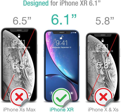 Design for iPhone XR Case Thin,iPhone XR Cases Clear iPhone XR Case Transparent,iPhone XR Case Stand Magnetic Ring Shockproof Silicone Hard Back C...