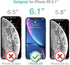 Design for iPhone XR Case Thin,iPhone XR Cases Clear iPhone XR Case Transparent,iPhone XR Case Stand Magnetic Ring Shockproof Silicone Hard Back C...