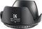 K&F Concept 67mm Tulip Flower Lens Hood for Canon, Nikon, Sony Cameras with EF-S 18-135mm f3.5-5.6, RF 24-105mm f4-7.1, Sony FE 85mm f1.8, Sigma 1...