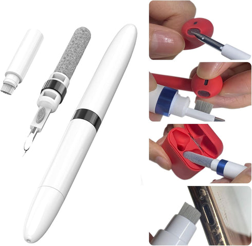 Airpod Cleaner Kit,Cleaning Pen 4 in 1 Multi-Function Cleaner Set Tool Soft Brush for Computer/Camera/Phone Accessories for Gifts......