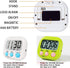 Kitchen Timer Digital for Teachers Kids Cooking with Magnetic + ON/Off Switch + Count Up Countdown, Stopwatch Timer Stand/Hook, Cooking Timer with...