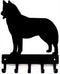 Husky - Key Holder & Dog Leash Hanger for Wall - Large 9 inch Wide with 5 Hooks - Made in USA...