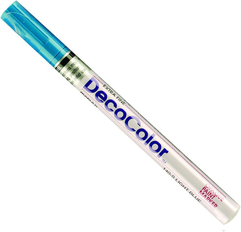 UCHIDA 140-C-10 Marvy Deco Color Extra Fine Paint Marker, Light Blue, 7.25 x 1.88 x 0.5...