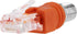 RF to RJ45 Converter Adapter, 2 Pack F Female to RJ45 Male Ethernet Adapter Coaxial Coupler Coax Straight Connector - Orange...