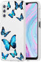 Phone Case for Galaxy A32 5G, Samsung A32 5G Case for Girls Women, Clear Slim Shockproof Pattern Soft Flexible TPU Back Phone Protective Cover Cas...
