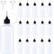 40 Pcs Precision Tip Applicator Bottles, Liquid Dropper Bottles, Glue Applicator Bottles, for Acrylic Painting, DIY, Pigment, Quilling, Craft, Oil...
