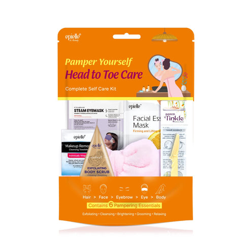 Pamper Yourself Head-to-Toe Care Kit | 6-Piece Spa Gift Set | Ultimate Full Body Relaxation | Ideal Beauty Gift for Spa Days | Korean Skincare...