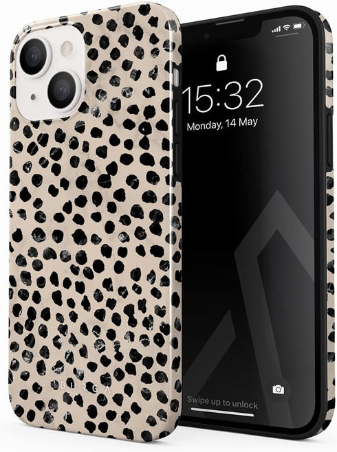 BURGA Phone Case for iPhone 13 - Cute, Trendy, Aesthetic, Pattern Phone Cover, Hard Shell Protection - fits Apple iPhone 13 Case for Women and Men...