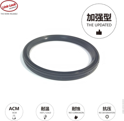 LINK-LOCK Engine Oil Level Sensor Gasket Seal Ring 12617604790 12618699944 for BMW N20 B48 Engine 1 Series 3 Series 5series X1 X3 X4 X5 X6 Z4 F15 ...