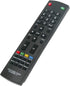 New GXFA GXBD GXBM CS-90283-1T Replacement Remote Control fit for Sanyo LCD LED HDTV DP42D23 DP32242 DP46142 DP32640 DP32642 DP42142 DP42740 DP428...