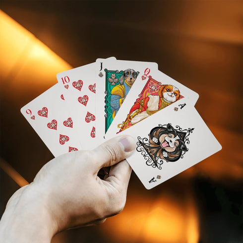 Loyal Dog Playing Cards for Adults Teens Family Royalty Animal Themed Card Gifts...