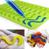 Candy Silicone Molds & Ice Cube Trays,2 Pack Gummy Worm Molds 20 Cavities with Bonus Dropper (Red, Green)...