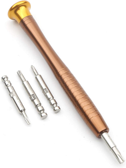 25 in 1 Screwdriver Set, Precision Screwdriver Small Screwdriver Set with Black Leather Bag for Watch, Eyeglasses, PC, Mobile Phone, Digital Camer...