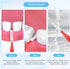 50 Pcs Interdental Brushes 4 Sizes, Dental Soft Toothpicks Braces Brushes Go Between Teeth Gum?Oral Hygiene Slim Brushes Cleaning Tool...
