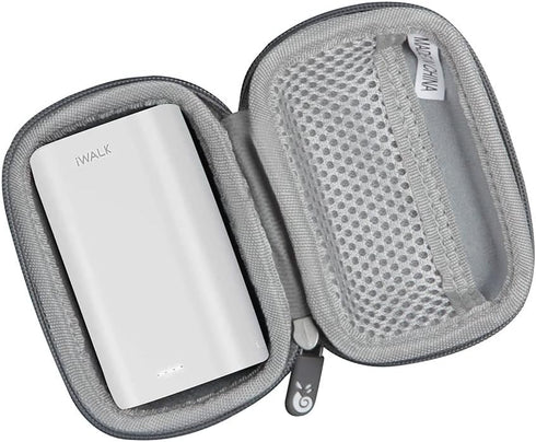 Hermitshell Travel Case for iWALK Portable Charger 9000mAh Ultra-Compact Power Bank (Gray)......