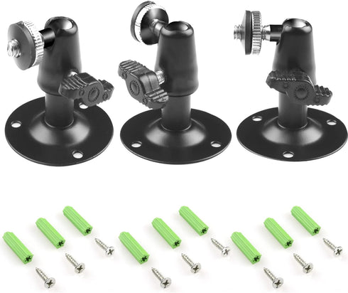 Camera Bracket Mount 3 Pcs Security Wall Mount for Oculus Sensor Arlo, Arlo Pro,Metal Security Camera Bracket Outdoor Indoor Oculus Rift Mount Bra...