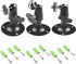 Camera Bracket Mount 3 Pcs Security Wall Mount for Oculus Sensor Arlo, Arlo Pro,Metal Security Camera Bracket Outdoor Indoor Oculus Rift Mount Bra...