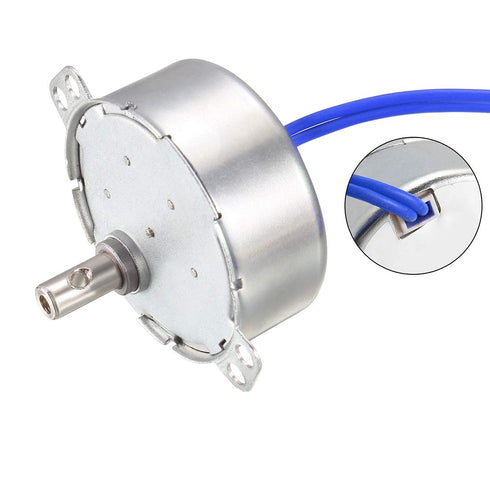 uxcell Electric Synchronous Synchron Motor - Turntable Motor 100-127 VAC 50-60Hz CCW/CW 4W 9-11RPM...