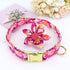 Beirui Cute Girl Dog Collars for Small Medium Large Dogs, Multiple Floral Patterns Female Pet Dog Collars with Flower for Wedding Holiday(M:Neck 1...