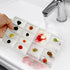 8 Inch 14 Wells Artist Ceramic Paint Palette, Rectangle Ceramic Watercolor Painting Mixing Tray for Watercolor Gouache Acrylic Oil Painting...