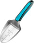 Garden Shovel Gardening Hand Trowel with Measurement Mark, Aluminum Alloy Garden Transplanting Shovel with Rubberized Handle, Rust Resistant Trowe...