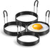 Eggs Rings, 4 Pack Stainless Steel Egg Cooking Rings, Pancake Mold for frying Eggs and Omelet...